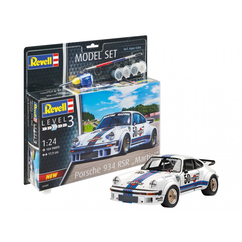 Revell Model Set Porsche 934 RSR Martin
