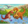 Spelende dino's 2x24p Ravensburger