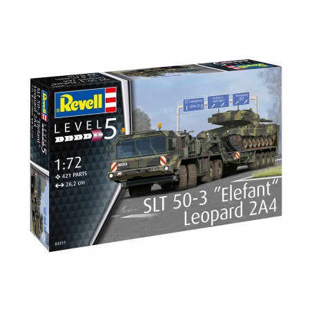Revell SLT 50-3 'Elefant' + Leopard 2A4