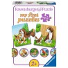 Dierenfamilies op de boerderij  9x2p Ravensburger