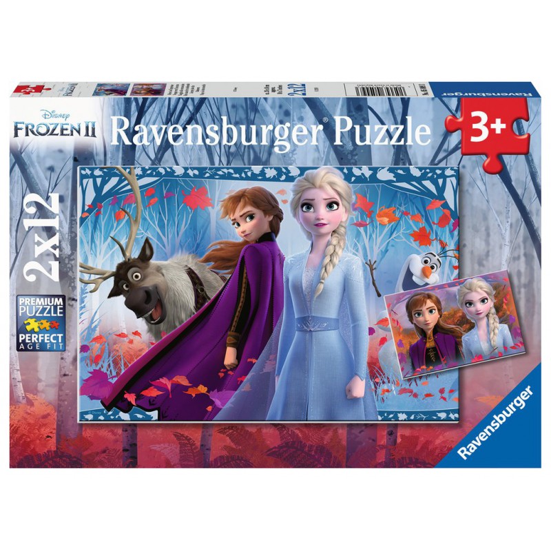 Frozen 2 Reis naar het onbekende 2x12p Ravensburger