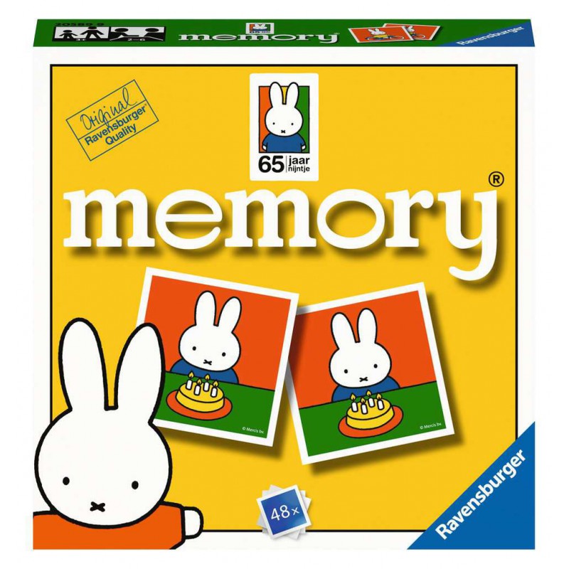 65 jaar nijntje mini-memory, Ravensburger