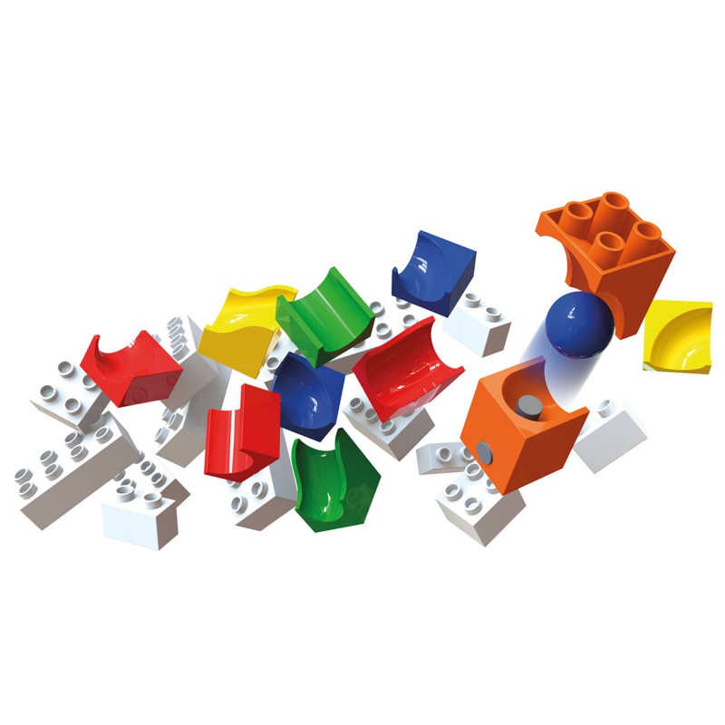 Hubelino Knikkerbaan Uitbreidingsset, 41dlg.