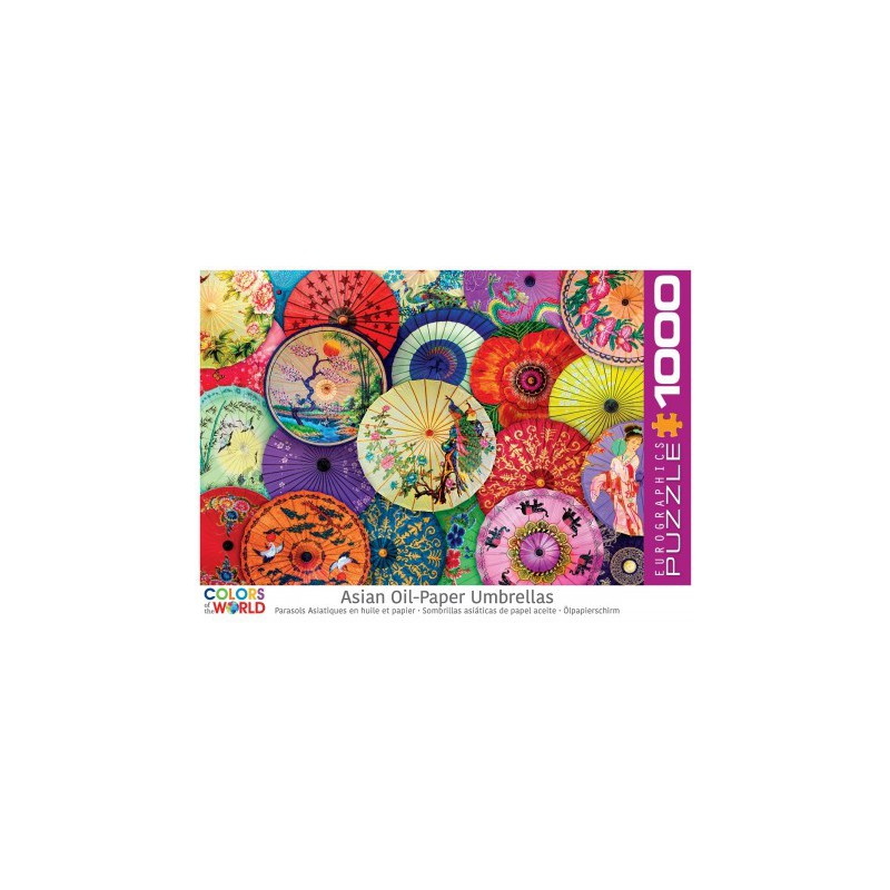 Asian Oil Paper Umbrellas, Eurographics 1000stukjes
