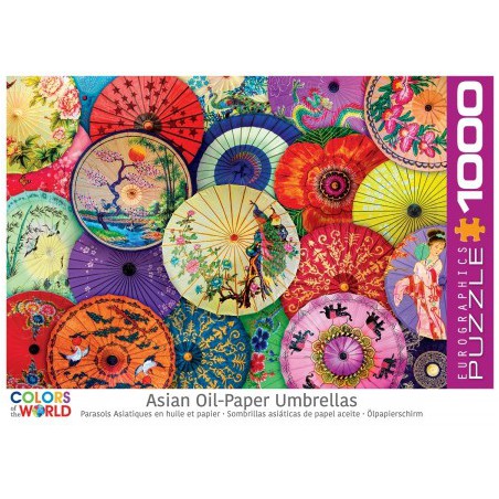Asian Oil Paper Umbrellas, Eurographics 1000stukjes