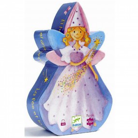 Djeco - Silhouette Puzzel: De Fee