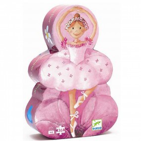 Djeco - Silhouette Puzzel: De Ballerina