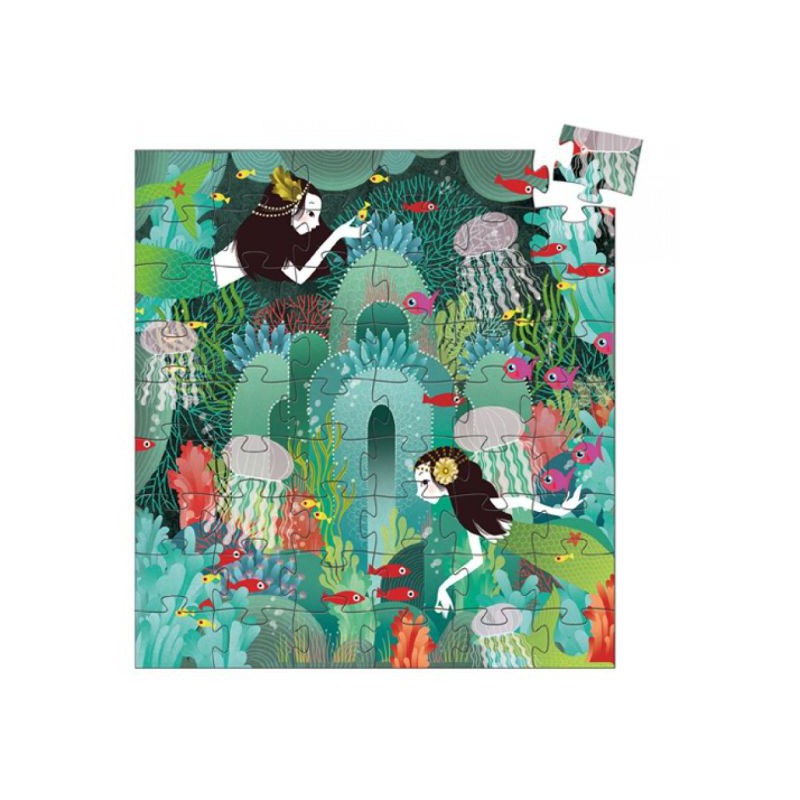 Djeco - Silhouette Puzzel: Het Waterparadijs