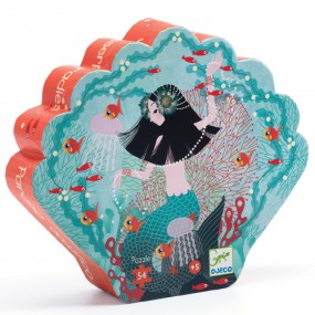 Djeco - Silhouette Puzzel: Het Waterparadijs