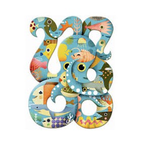 Djeco - Kunstpuzzel De Octopus