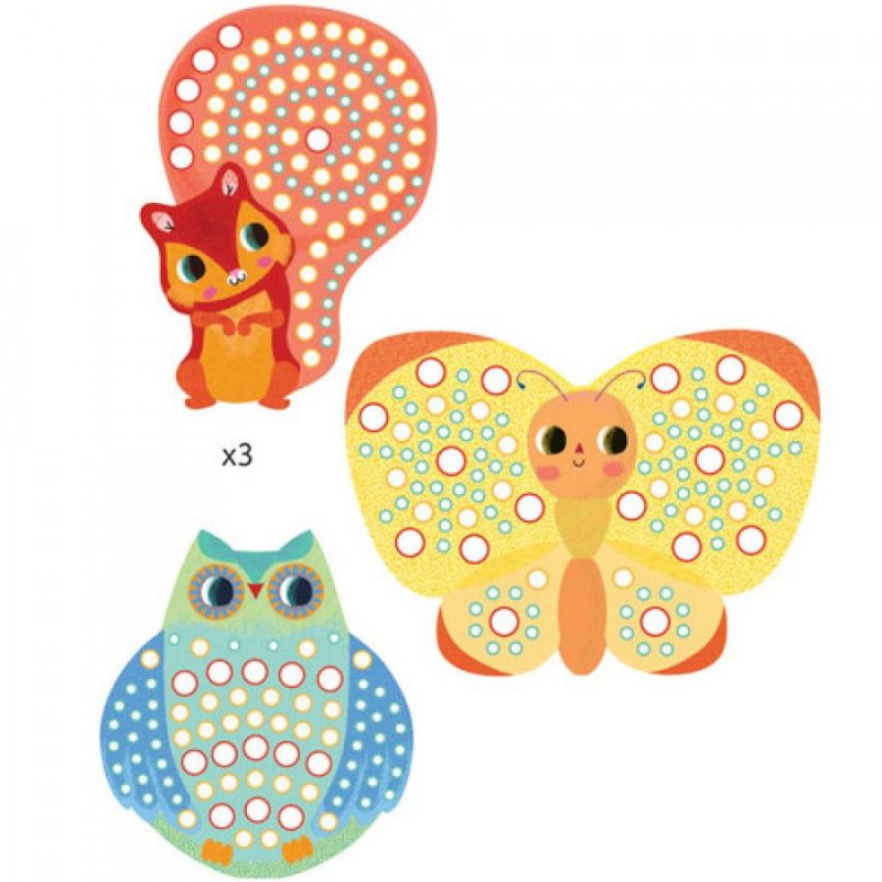 Djeco - Mozaïek 1000 Bloemen