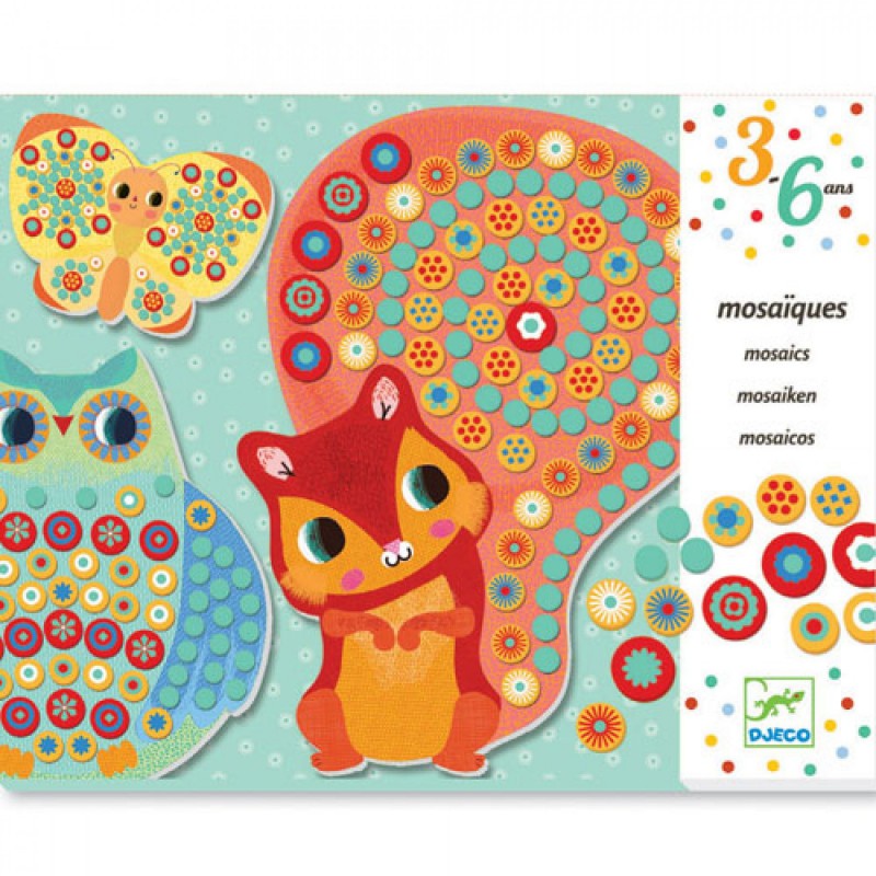 Djeco - Mozaïek 1000 Bloemen