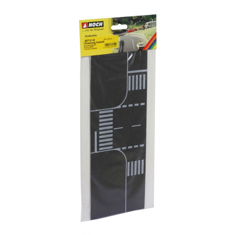 Straten-folie kruising "asfalt", Noch