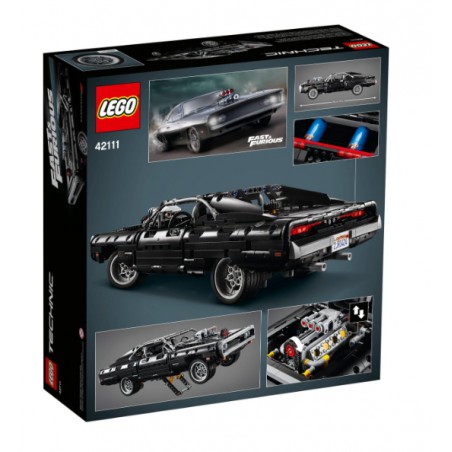LEGO TECHNIC - 42111 Fast & Furious Dom's Dodge Charger, vanaf 10 jaar