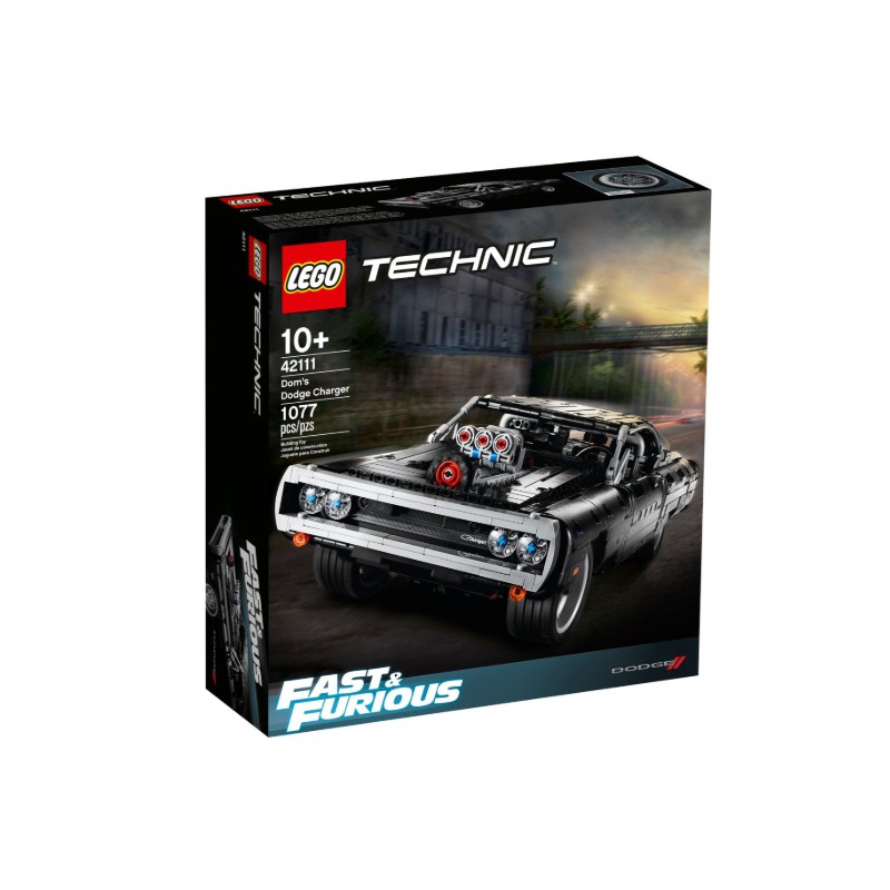 boeket Afkorten Franje LEGO TECHNIC - 42111 Fast & Furious Dom's Dodge Charger, vanaf 10 jaar