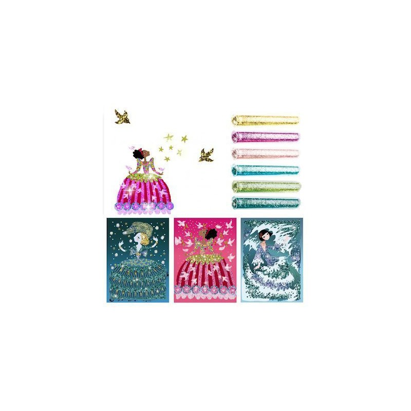 Djeco - Glitter - Jurken