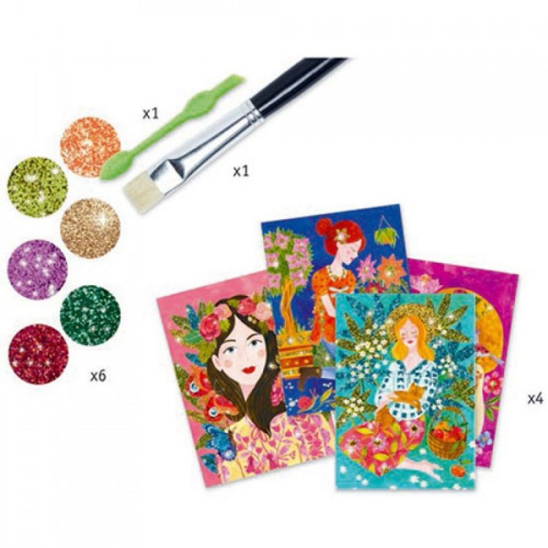 Djeco - Glitter - Bloemengeur