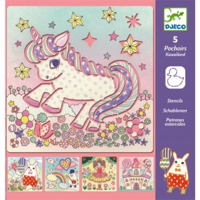 Djeco - Sjablonen - Fantasyland