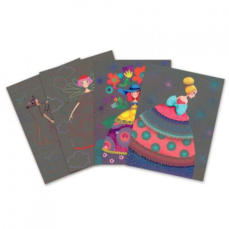 Djeco - Kraskaarten - Het Bal