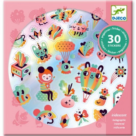 Djeco - Stickers - Regenboog
