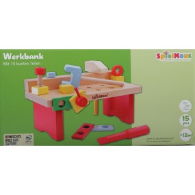 Werkbank 15dlg. Hout, Spielmaus