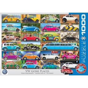 The VW Beetle 1000stukjes