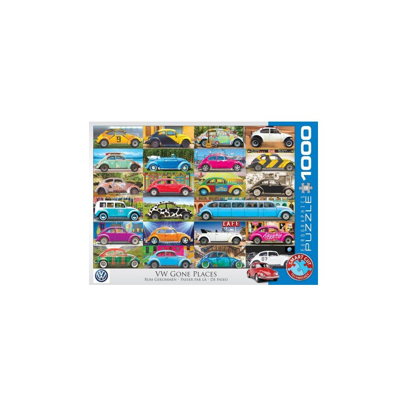 The VW Beetle 1000stukjes