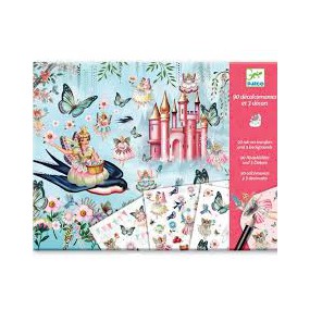 Djeco - Wrijfplaatjes - Fairyland