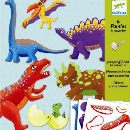 Djeco - Papierkunst - Dino's