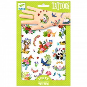 Djeco - Tattoos - Vrolijk Voorjaar