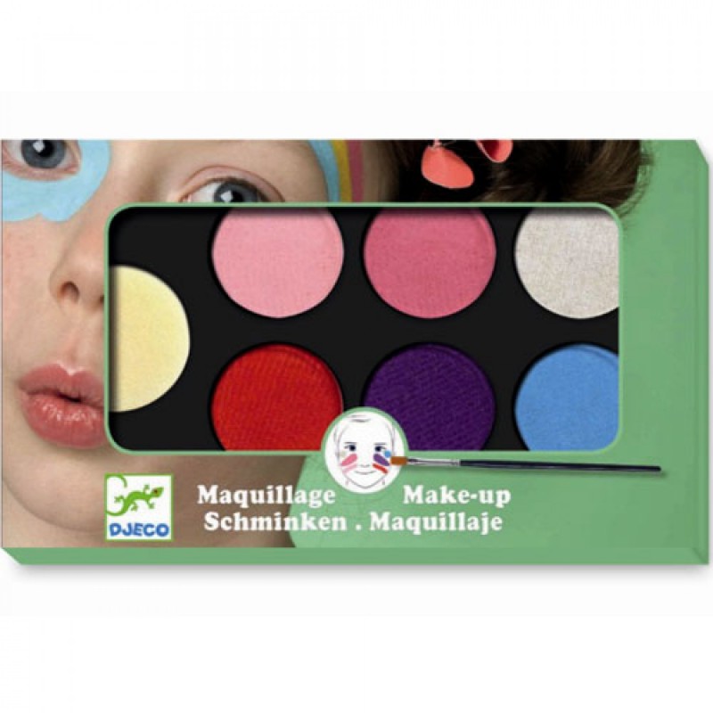 Djeco - Schmink - 6 kleuren Zoet