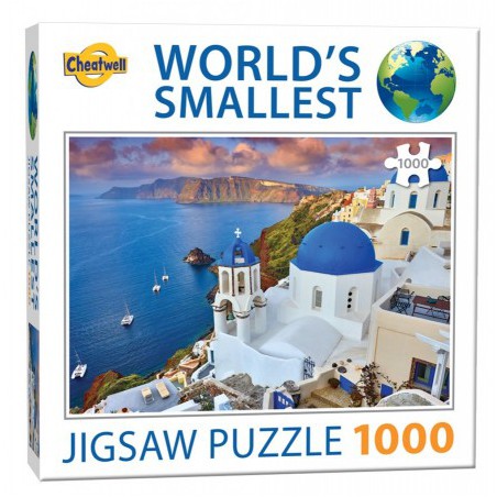 Santorini,  smallest puzzle  1000stukjes