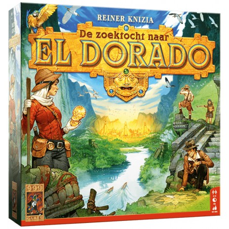 Op zoek naar El Dorado - Bordspel, 999 games