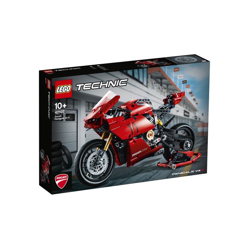 verslag doen van Vernietigen Defecte LEGO TECHNIC - 42107 Ducati Panigale V4R vanaf 10 jaar