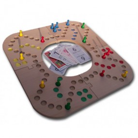 Keezbord 4 personen hout