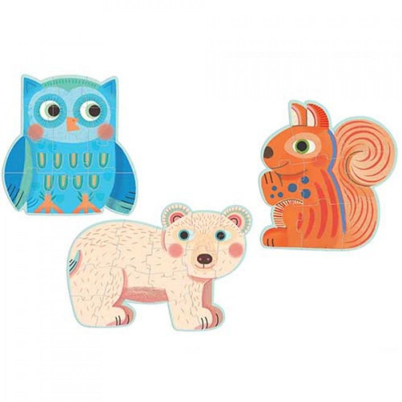 Djeco - Puzzels - In het bos