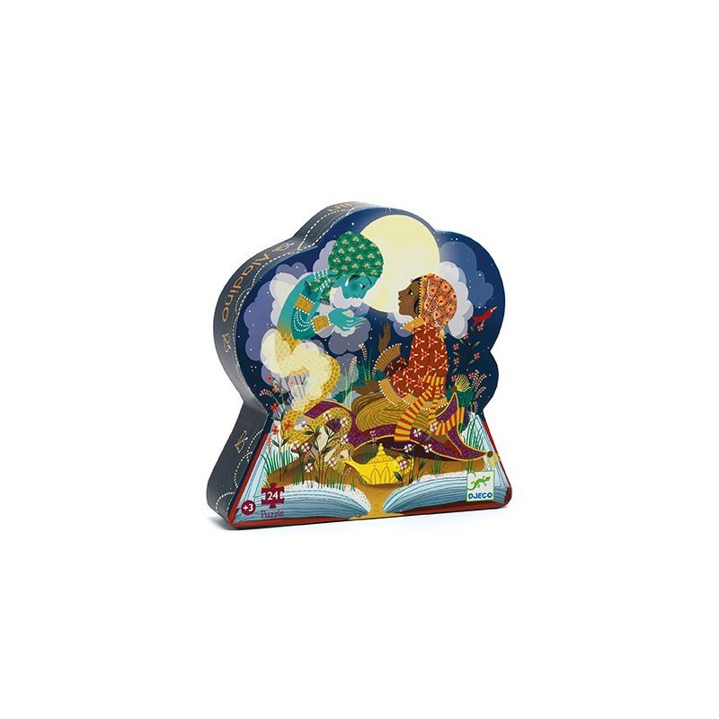Djeco - Silhouette Puzzel: Aladin