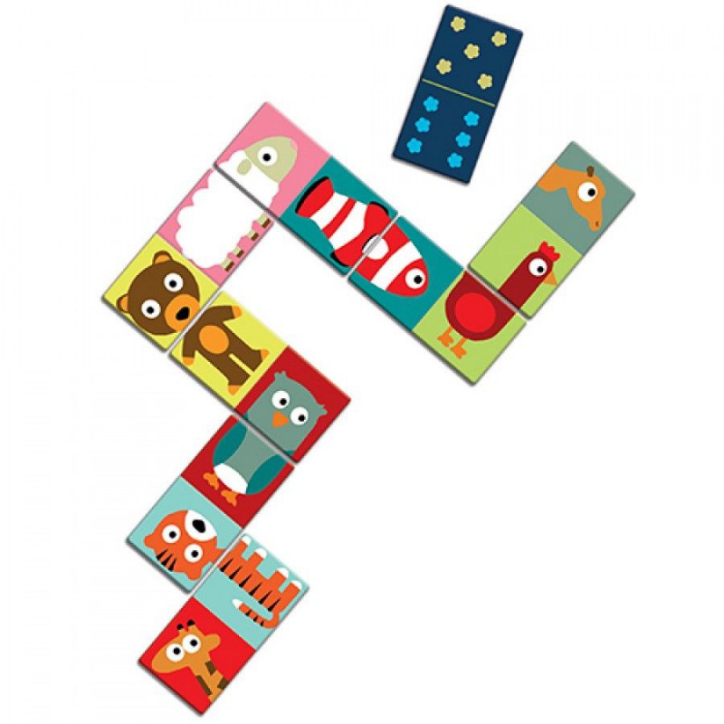 Djeco - Domino - Dieren