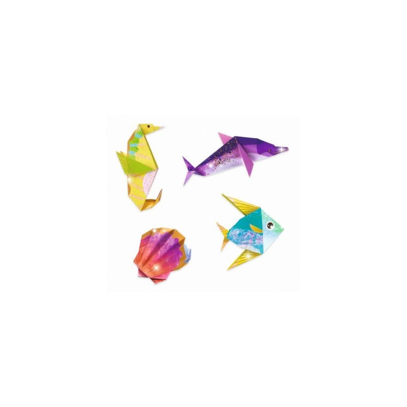 Djeco - Origami - Zeedieren