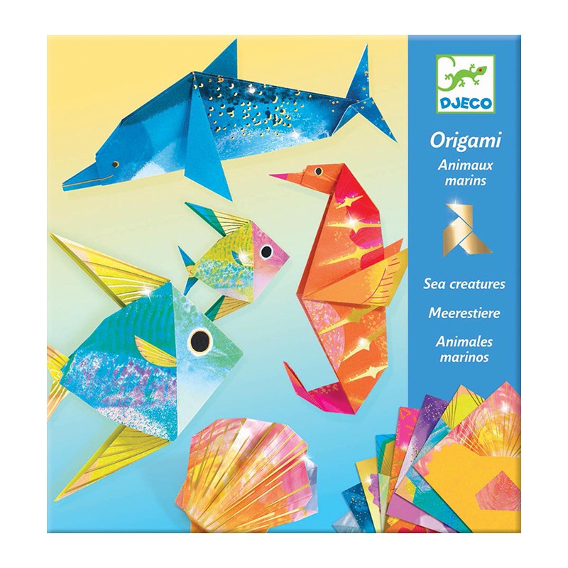 Djeco - Origami - Zeedieren