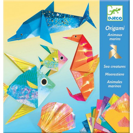 Djeco - Origami - Zeedieren