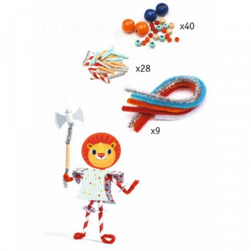 Djeco - Beweegbare figuren - Mijn ridders