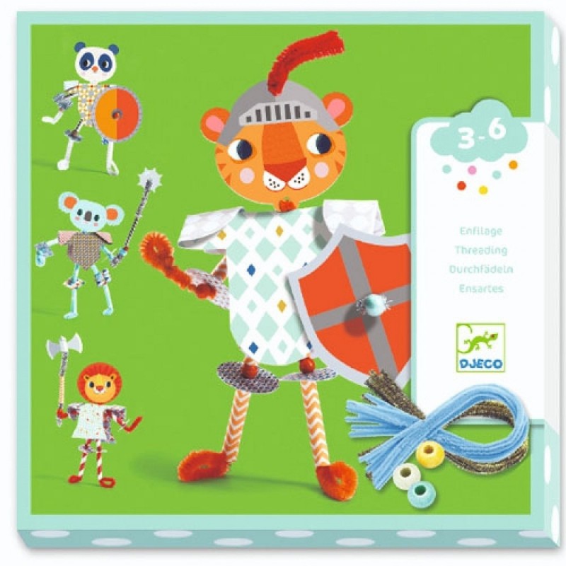 Djeco - Beweegbare figuren - Mijn ridders