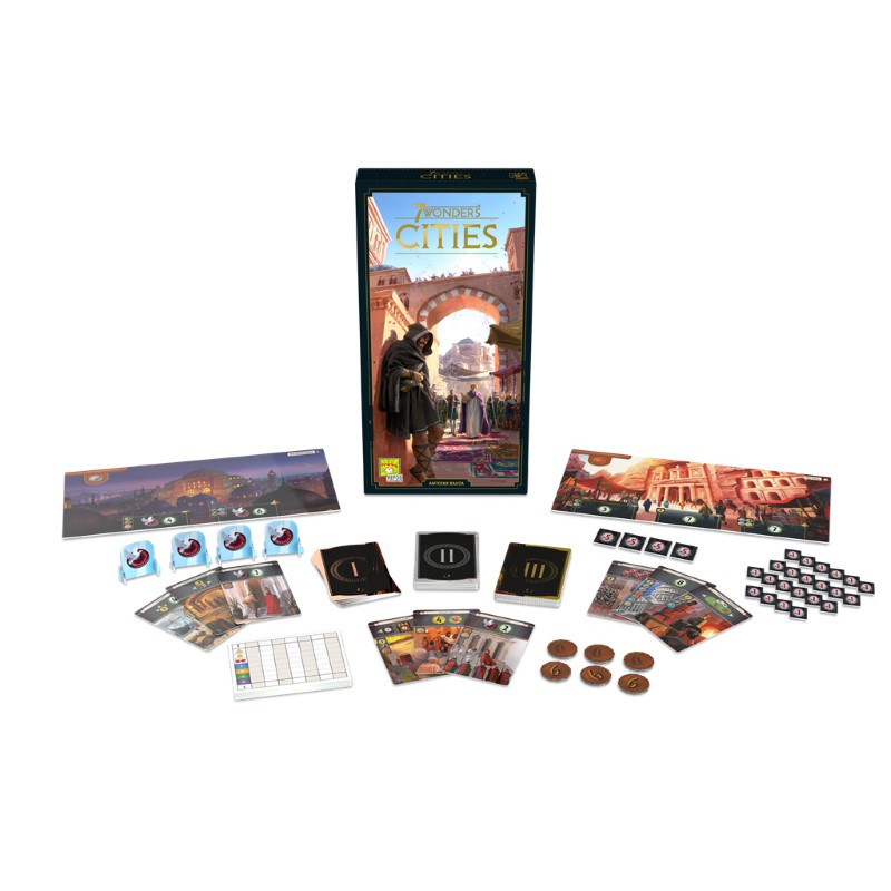 7 Wonders Cities V2 - Kaartspel, Asmodee
