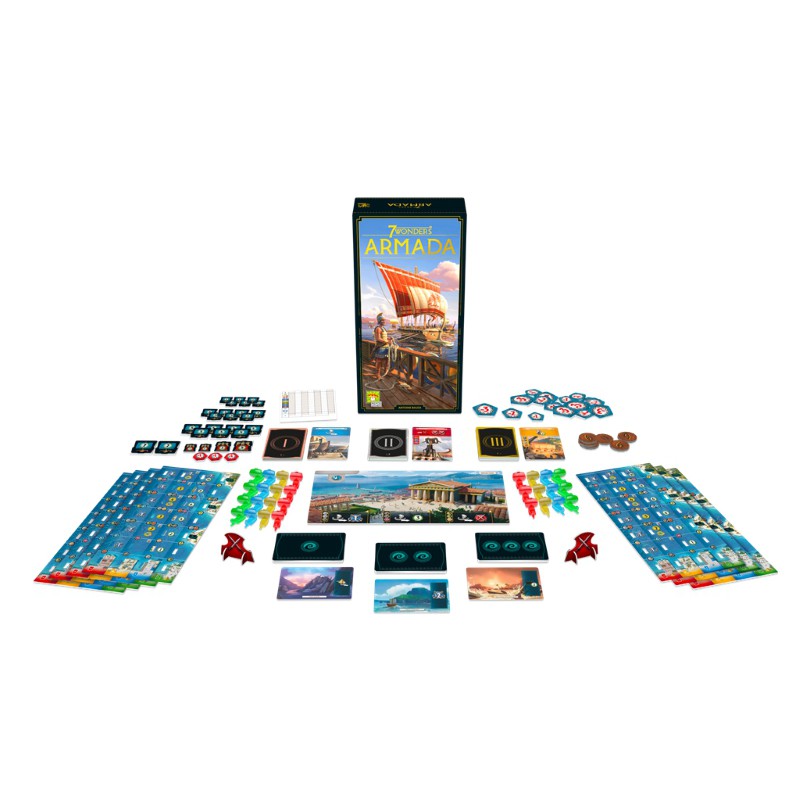 7 Wonders Armada V2 - Kaartspel, Asmodee