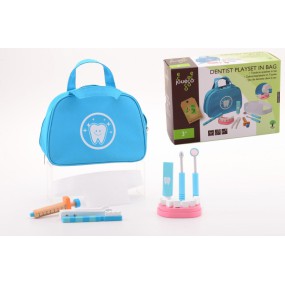 Tandarts speelset in tas, Jouéco