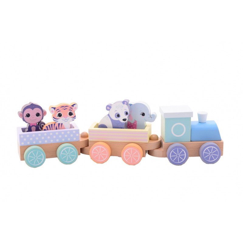 The Wildies Family Treinset met dieren, Jouéco