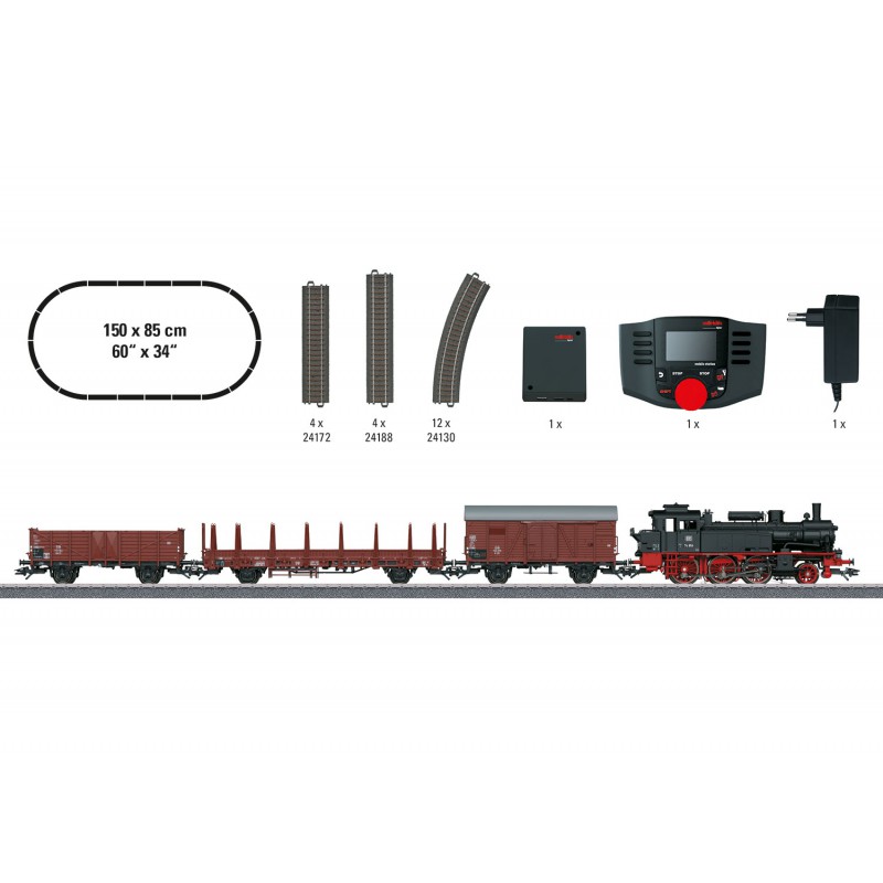 Märklin-HO, Digitale startset "Goederentrein tijdperk III" 29074