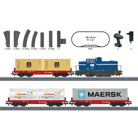 Märklin-HO Start up, Startset " Containertrein"  29453