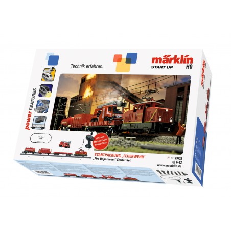 Märklin-HO Start up, Startset " Brandweer"  29722